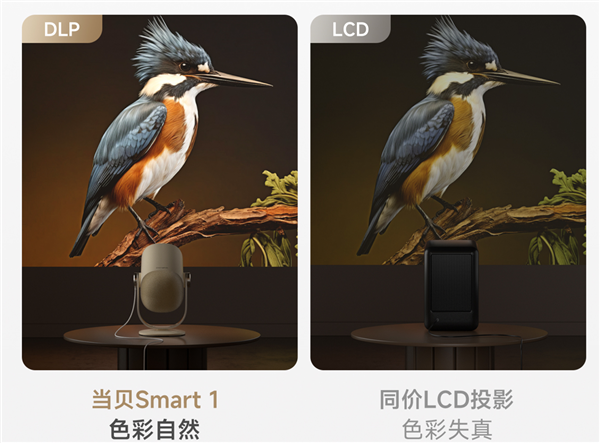 双十一千元投影新品当贝Smart 1发布 DLP技术与LCD的较量 谁将主导CQ9电子投影市场(图3)